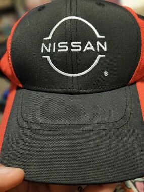 Men's Nissan Black and Red Baseball Cap